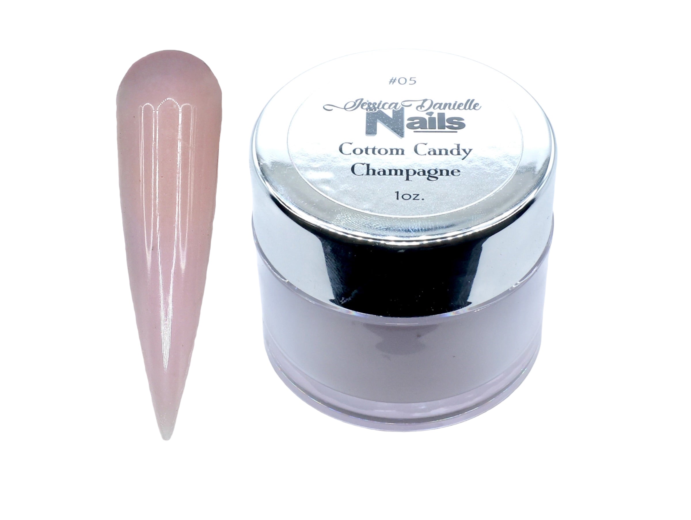 Cotton Candy Champagne #5 Acrylic Nail Powder