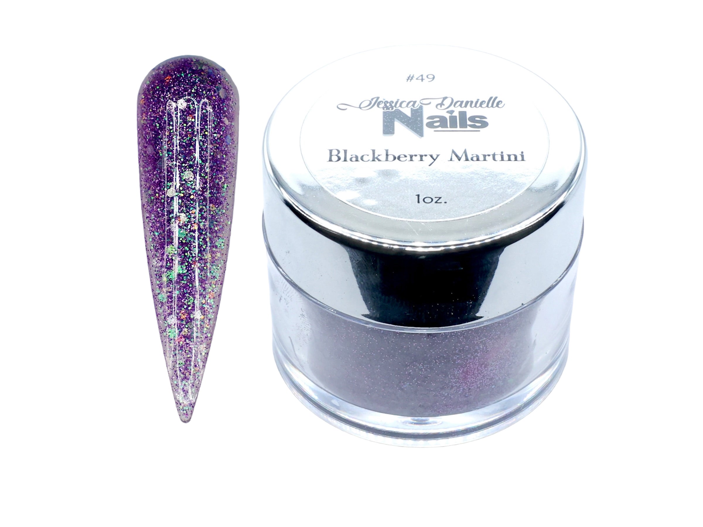 Blackberry Martini #49 Acrylic Nail Powder