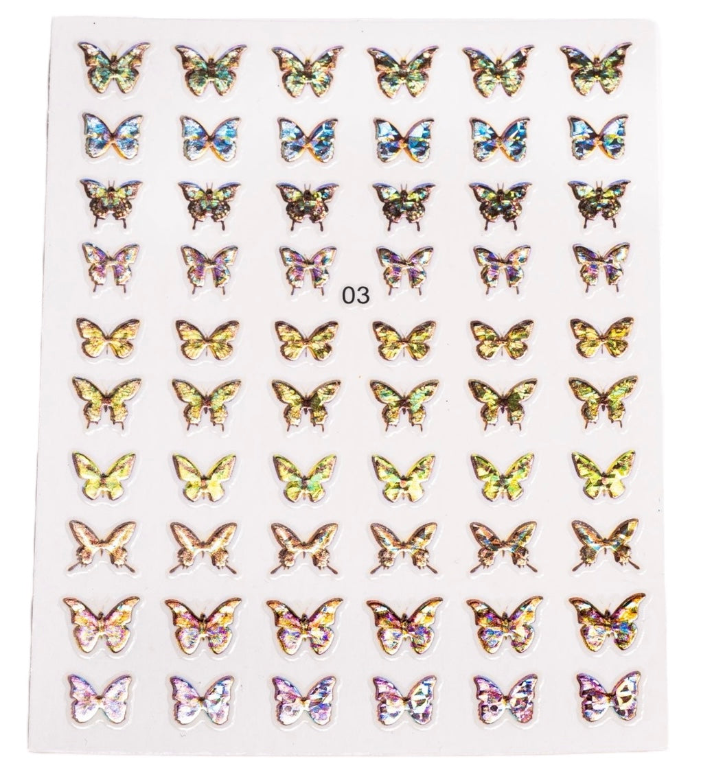 Nail Art Butterflies